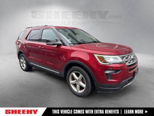Ruby Red 2018 Ford Explorer XLT
