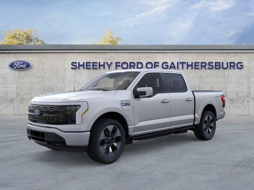 Iconic Silver Metallic 2025 Ford F-150 Lightning Platinum