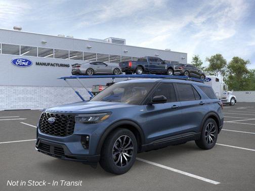 Vapor Blue Metallic 2026 Ford Explorer ST-Line