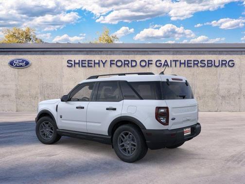 Space White Metallic 2026 Ford Bronco Sport Big Bend