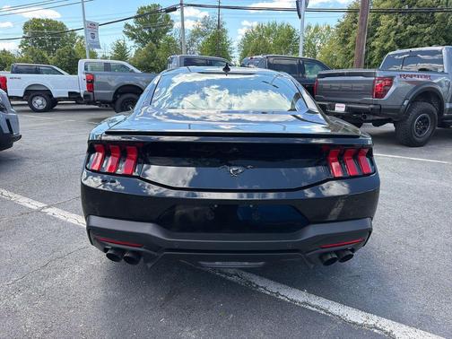 Shadow Black 2025 Ford Mustang EcoBoost