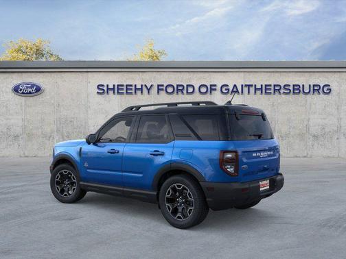 Velocity Blue Metallic 2025 Ford Bronco Sport Outer Banks