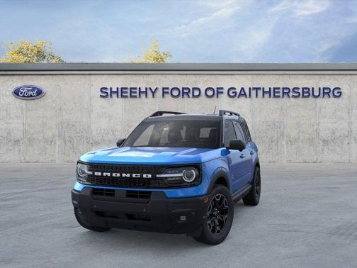 Velocity Blue Metallic 2025 Ford Bronco Sport Outer Banks