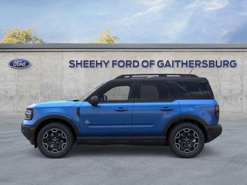 Velocity Blue Metallic 2025 Ford Bronco Sport Outer Banks