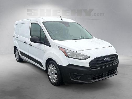 Frozen White 2022 Ford Transit Connect XL Cargo Van