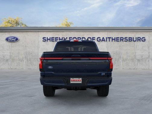 Antimatter Blue Metallic 2025 Ford F-150 Lightning LARIAT