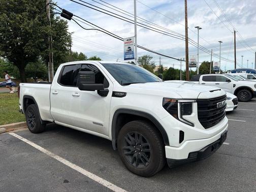Summit White 2025 GMC Sierra 1500 Elevation