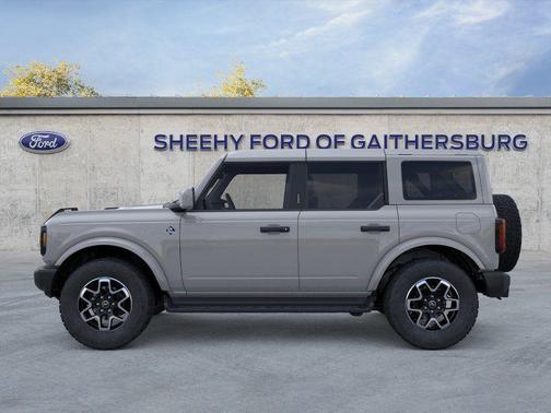 Avalanche Gray 2026 Ford Bronco Outer Banks