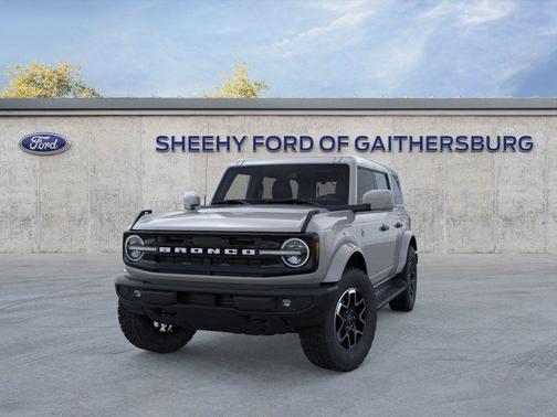 Avalanche Gray 2026 Ford Bronco Outer Banks