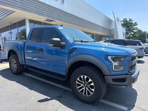 Blue Metallic 2019 Ford F-150 Raptor