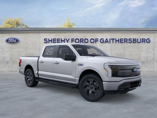 Iconic Silver Metallic 2025 Ford F-150 Lightning Flash