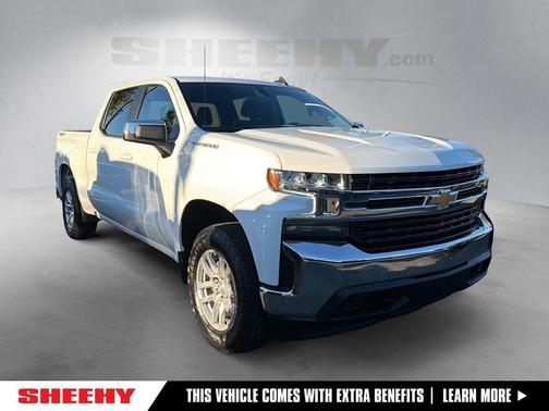Summit White 2021 Chevrolet Silverado 1500 LT