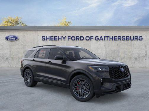 Agate Black Metallic 2026 Ford Explorer ST