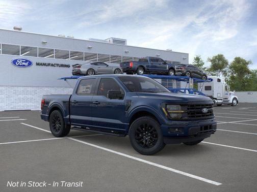 Antimatter Blue Metallic 2026 Ford F-150 XLT