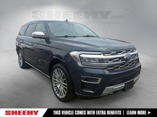 Stone Blue Metallic 2023 Ford Expedition Platinum