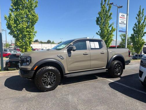 Marsh Gray 2025 Ford Ranger Raptor