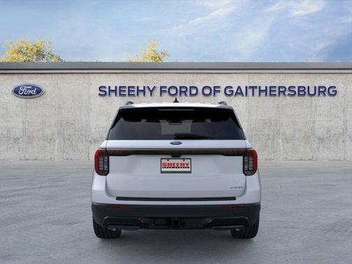 Space White Metallic 2026 Ford Explorer ST-Line