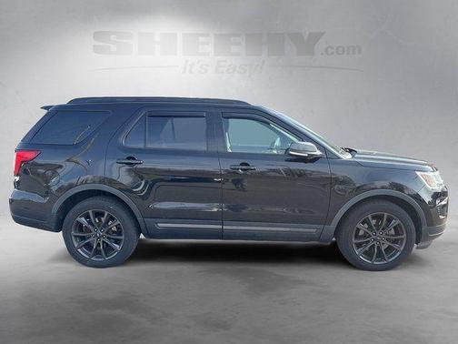 Shadow Black 2018 Ford Explorer XLT