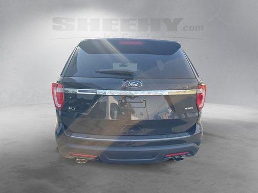 Shadow Black 2018 Ford Explorer XLT