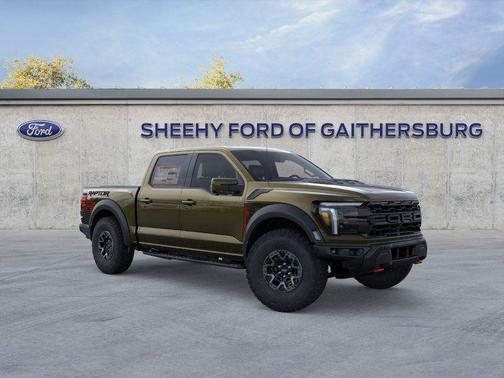 Shelter Green 2026 Ford F-150 Raptor R
