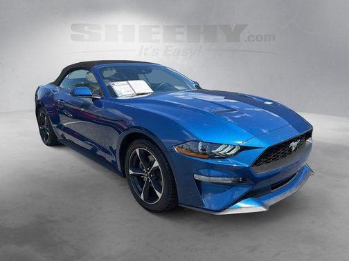 Atlas Blue Metallic 2023 Ford Mustang EcoBoost