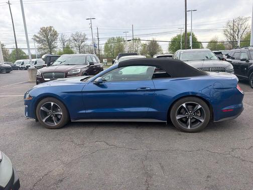 Atlas Blue Metallic 2023 Ford Mustang EcoBoost