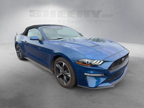 Atlas Blue Metallic 2023 Ford Mustang EcoBoost