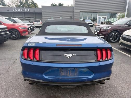 Atlas Blue Metallic 2023 Ford Mustang EcoBoost