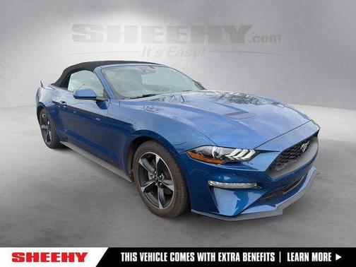 Atlas Blue Metallic 2023 Ford Mustang EcoBoost