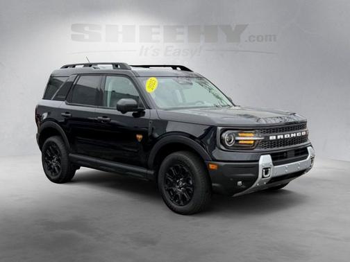 Shadow Black 2025 Ford Bronco Sport Badlands