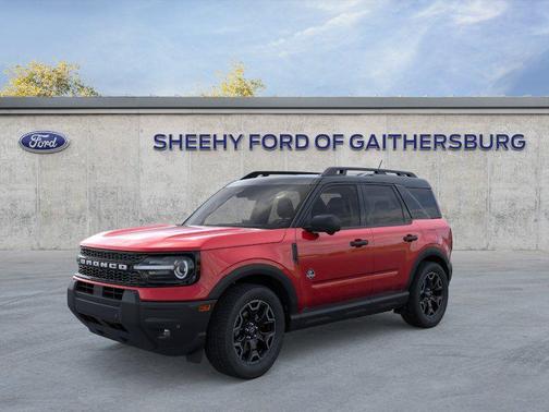 Ruby Red Metallic Tinted Clearcoat 2026 Ford Bronco Sport Outer Banks