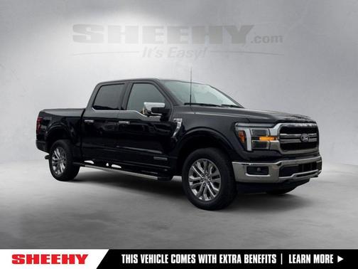 Agate Black Metallic 2025 Ford F-150 Lariat