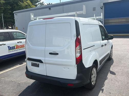 Frozen White 2021 Ford Transit Connect XL Cargo Van