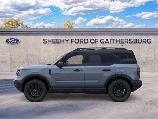Azure Gray Metallic Tri-Coat 2026 Ford Bronco Sport Badlands