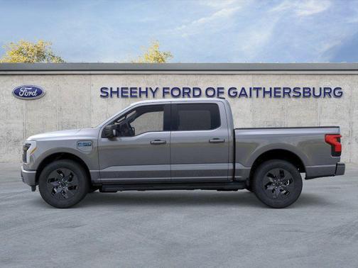 Carbonized Gray Metallic 2025 Ford F-150 Lightning Flash