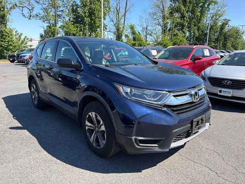 Obsidian Blue Pearl 2018 Honda CR-V LX
