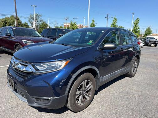 Obsidian Blue Pearl 2018 Honda CR-V LX