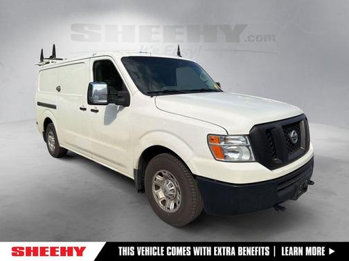 Glacier White 2021 Nissan NV Cargo NV3500 HD S V8