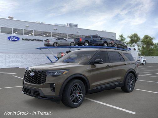 Marsh Gray 2026 Ford Explorer ST-Line