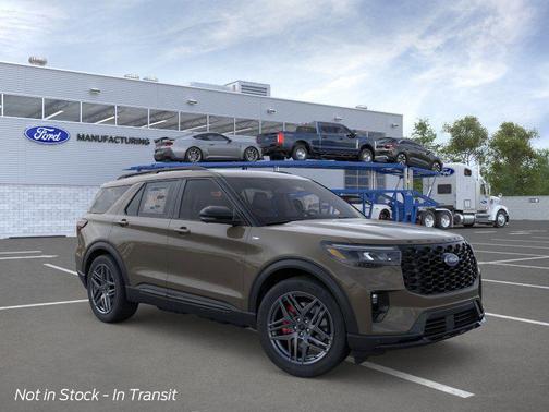 Marsh Gray 2026 Ford Explorer ST-Line
