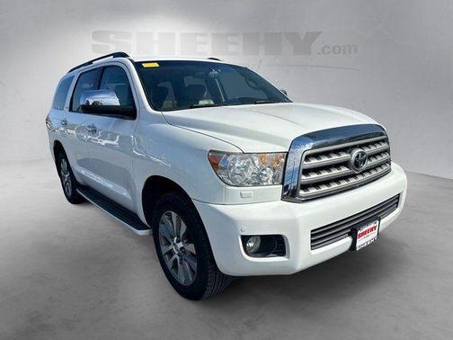 Super White 2016 Toyota Sequoia Limited