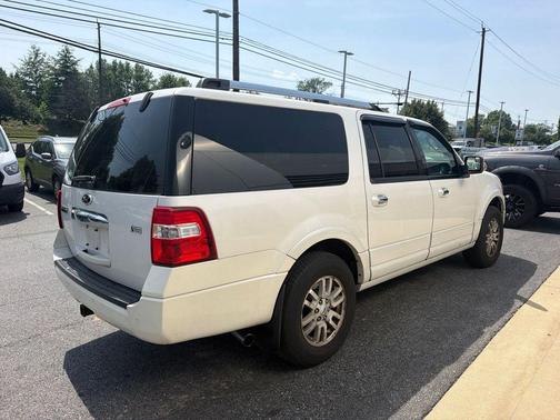White Platinum Metallic Tri-Coat 2013 Ford Expedition EL Limited