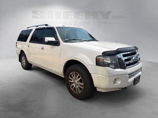 White Platinum Metallic Tri-Coat 2013 Ford Expedition EL Limited