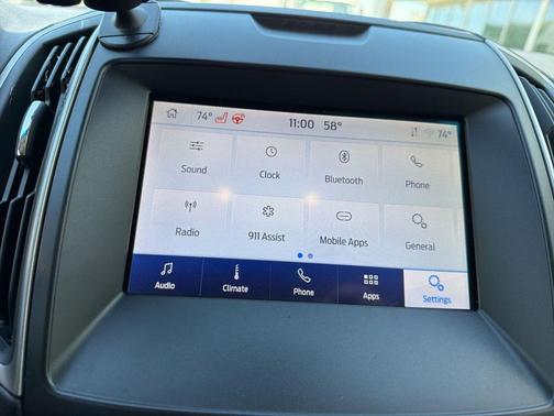 Magnetic Metallic 2020 Ford Edge SEL
