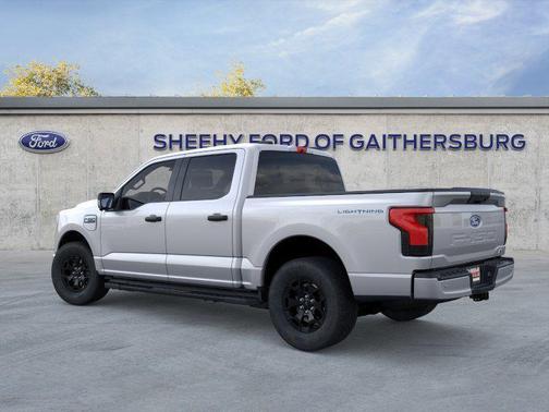 Iconic Silver Metallic 2025 Ford F-150 Lightning XLT