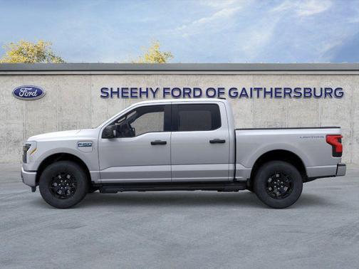 Iconic Silver Metallic 2025 Ford F-150 Lightning XLT