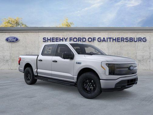 Iconic Silver Metallic 2025 Ford F-150 Lightning XLT