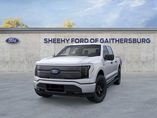 Iconic Silver Metallic 2025 Ford F-150 Lightning XLT