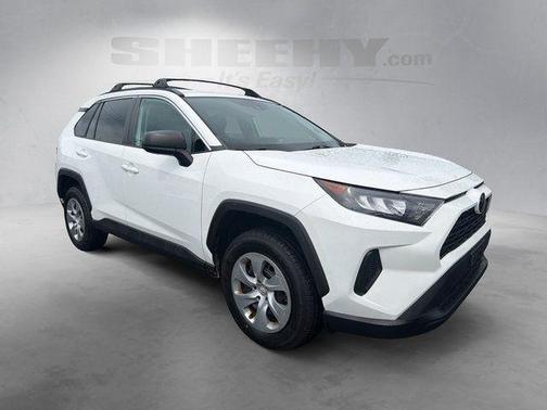 Super White 2020 Toyota RAV4 LE