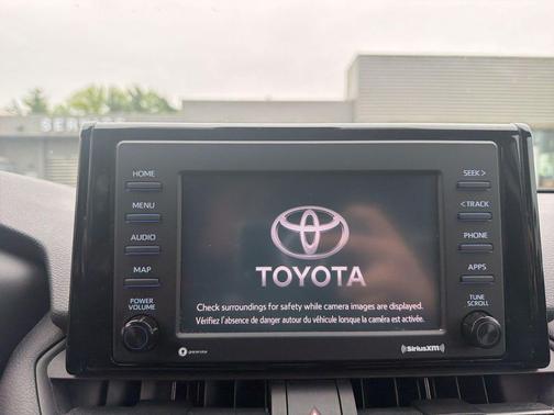 Super White 2020 Toyota RAV4 LE